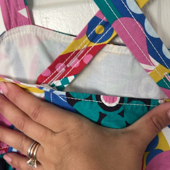 J Crew Ratti Kaleidoscope apron maxi dress - Picture 4 of 6